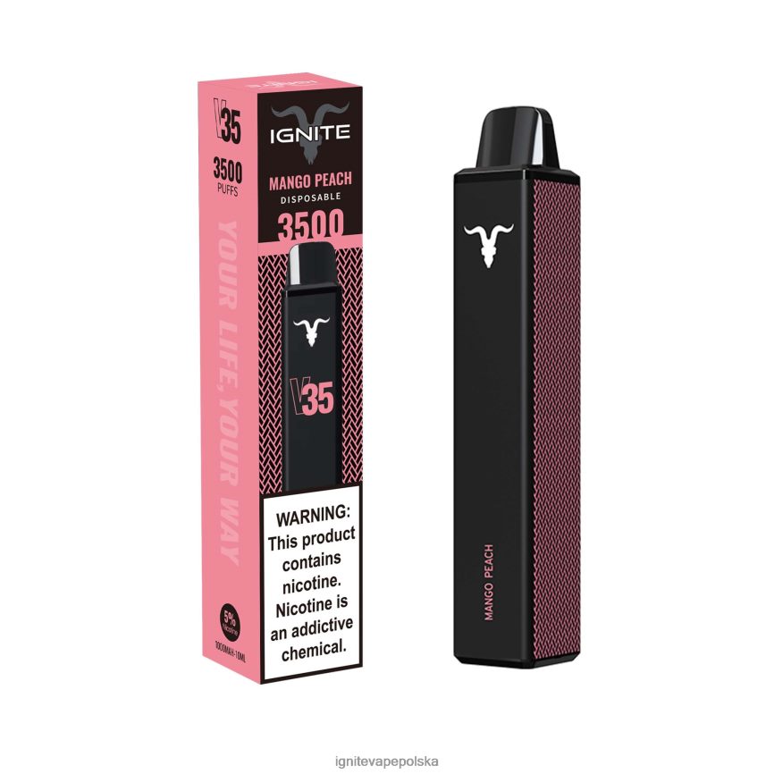 Ignite Vape Flavours | IGNITE V35 długopis do waporyzacji lód jagodowy 0648NZ130